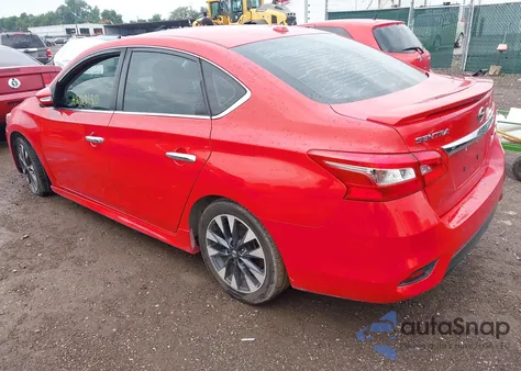 2017 Nissan Sentra S/Sv/Sr/Sl z USA, uszkodzony, nr VIN 3N1AB7APXHY314827